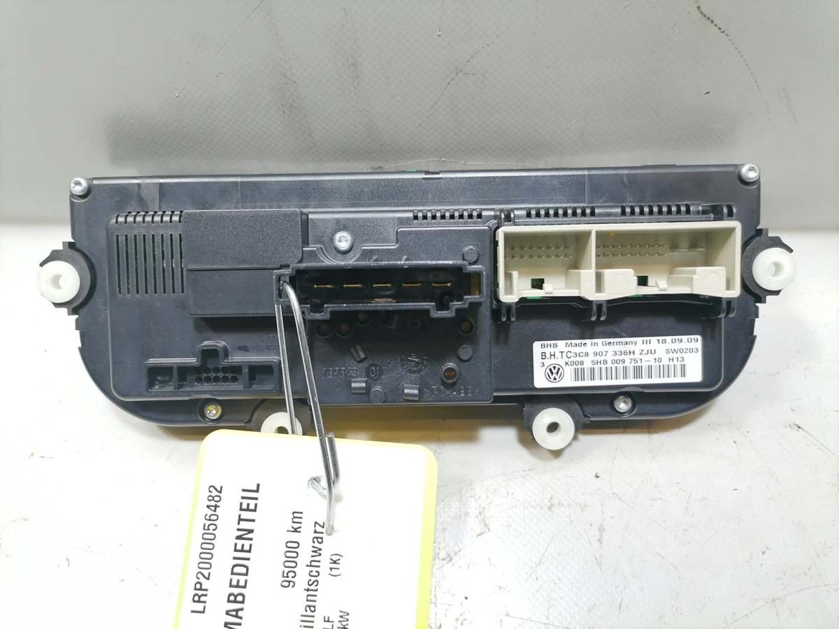 VW Golf 6 original Heizungsregulierung Klimabedienteil Bj.2009